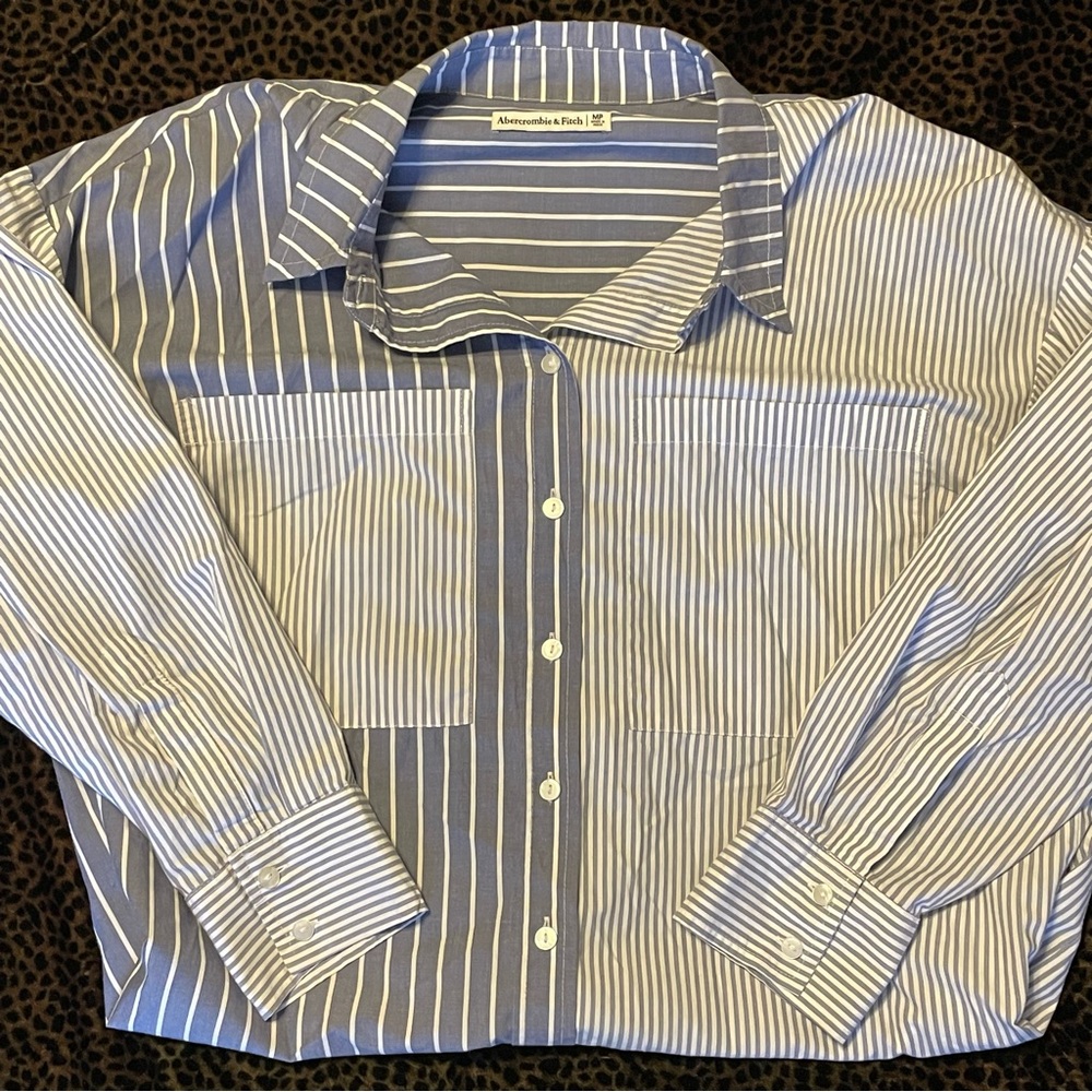 Abercrombie & Fitch Button Up T-shirt Dress